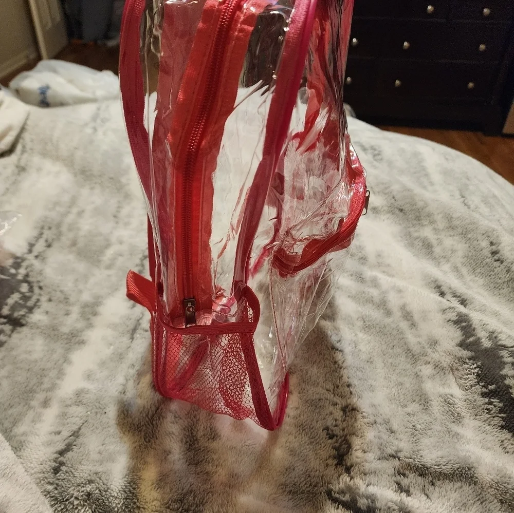 DD - Heavy Duty Clear Backpack